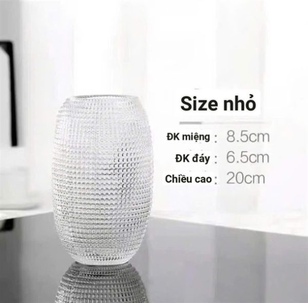 HHD33 - Lọ hoa Olive Paris, cao 20cm - chiếc