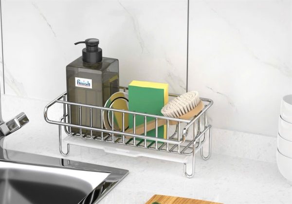 DZM111 - Giá để giẻ rửa chén bát Dozzi, để bàn hoặc dán tường