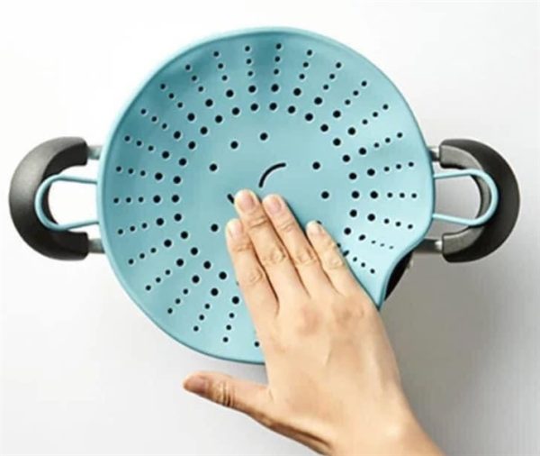 CKT204_MIT - Xửng hấp Lock&Lock bằng Silicone có tay cầm- màu Xanh Mint