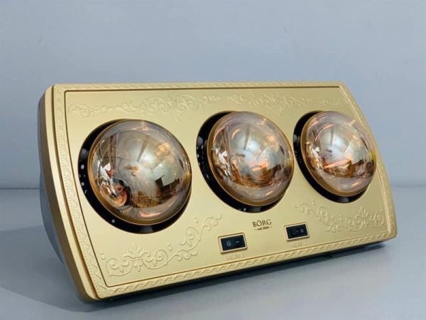 BU03 - Đèn sưởi nhà tắm 3 bóng Braun - chiếc