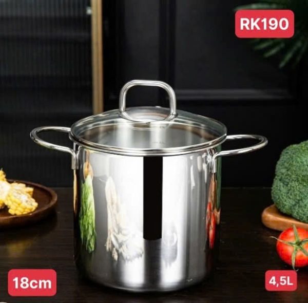 RK190 - Nồi canh thành cao 18cm, dung tích 4.5L