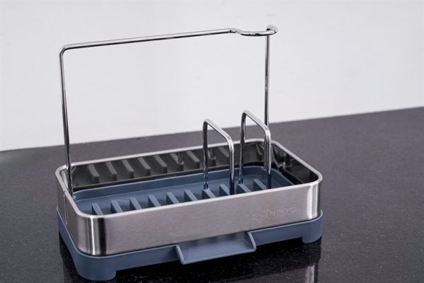 KDR6087 - Giá đựng đồ rửa chén inox có khay hứng, thoát nước Kaiyo
