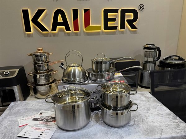 KL6666 - Bộ nồi inox Kailer 6 món