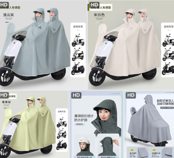 KLX22 - Áo mưa 2 đầu, size 2XL