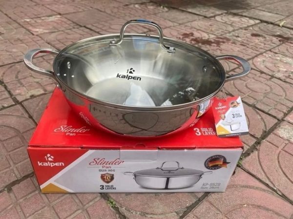 KP8528 - Nồi lẩu Kalpen, size 28cm vung kính - cái