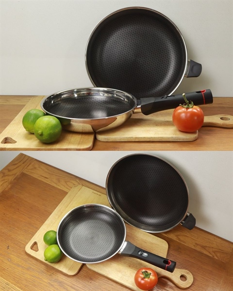 Bộ nồi chảo Blackcube F000016 - Cookcell Hàn Quốc - bộ - Hình ảnh 4